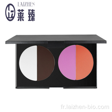 maquillage Palette de fard à joues multicolore